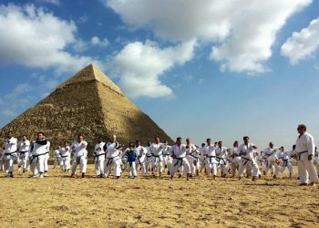 تنظيم البطولة الأفريقية للكاراتيه تحت سفح الأهرامات