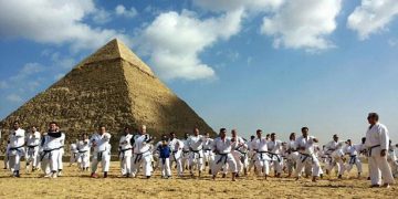 تنظيم البطولة الأفريقية للكاراتيه تحت سفح الأهرامات