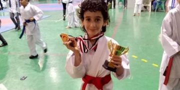 حاتم بطل كاراتيه المصري حصد 25 ميدالية بعمر 11 عامًا