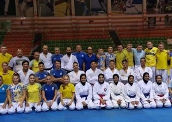 منتخب أوكرانيا للكاراتيه فى معسكر بشرم الشيخ
