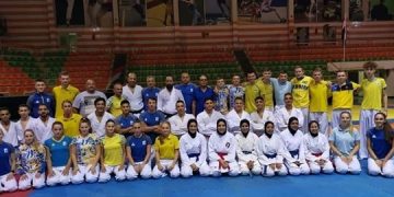 منتخب أوكرانيا للكاراتيه فى معسكر بشرم الشيخ
