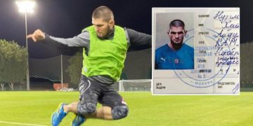 المقاتل حبيب محمدوف ينضم رسميا لفريق كاماز الروسي لكرة القدم