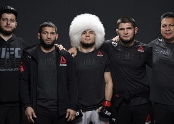 عمر نورمحمدوف يفوز في أول نزال له في “UFC”