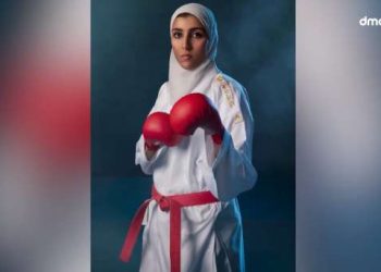جيانا فاروق..  لاعبة كارتيه تصل لأولمبياد الكاراتيه