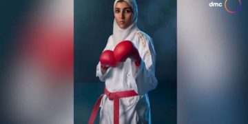 جيانا فاروق..  لاعبة كارتيه تصل لأولمبياد الكاراتيه