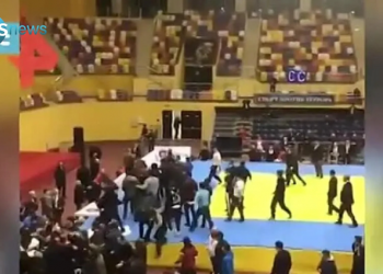 بطولة جودو روسية تتحول إلى قتال شوارع
