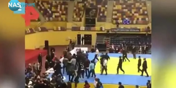 بطولة جودو روسية تتحول إلى قتال شوارع