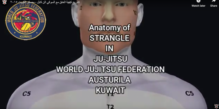 المدرب العالمي ألن كامبل يقدم عرضا تشريحيا لكيفية الخنق الصحيح وتثبيت الخصم في قتال الشوارع