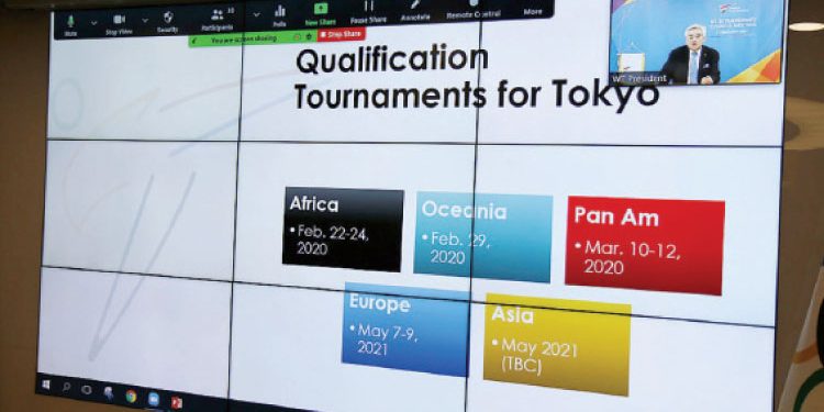 دولي التايكوندو” يحدد مواعيد بطولاته لعام 2021″