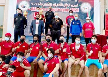 الفجيرة للفنون القتالية بطل دوري المصارعة بالإمارات