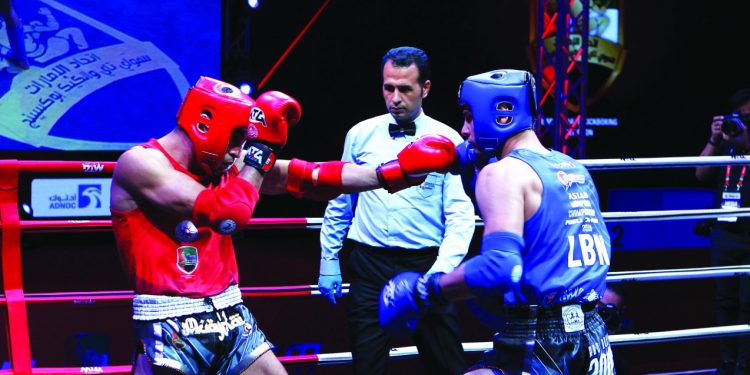 30 لاعبا و15 نزالا فى “مواي تاي نايت” بدبي