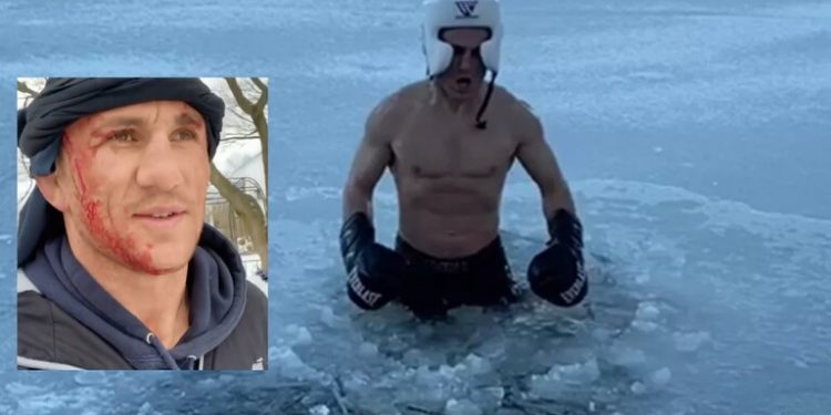 شاهد / مقاتل UFC عاد لينتقم من الجليد