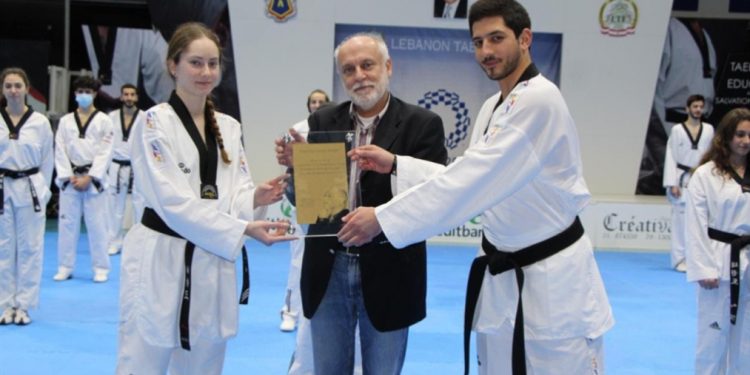 اللبنان كأس بطولة التايكواندو إلى سلامة