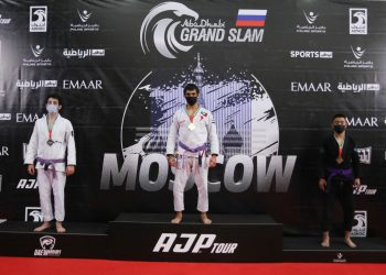 البطل الإماراتي عمر الفضلي يفوز بذهبية أبو ظبي جراند سلام موسكو