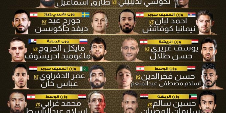 بريف سي اف : الجيل الأول من المقاتلين العرب يعودون مع بطولة فنون القتال