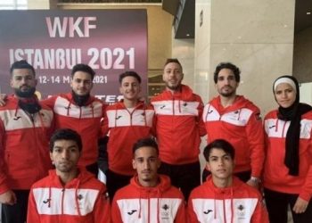 الأردن فى الدوري العالمي للكاراتيه ب 10 لاعبين