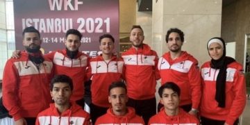 الأردن فى الدوري العالمي للكاراتيه ب 10 لاعبين