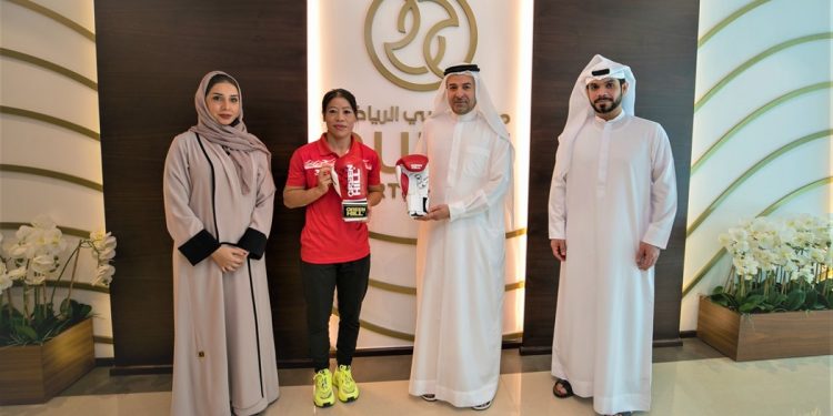 أسطورة الملاكمة ماري كوم في دبي