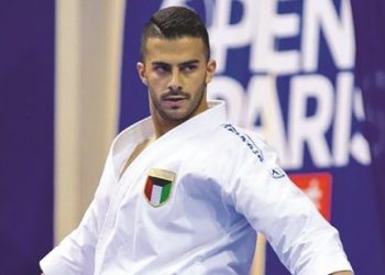 الكويتي الموسوي يشارك فى بطولة الكراتيه بدورة طوكيو