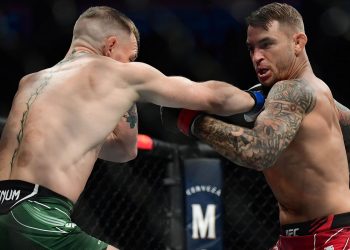 بورييه يهزم ماكجريجور بعد كسر قدمه في نزال “UFC 264”