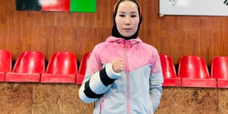 بطلة الباراتايكوندو الأفغانية ضاع حلمها فى الوصول إلى طوكيو