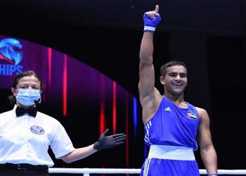 النقبي يضمن ميدالية قارية للإمارات في بطولة آسيا للملاكمة