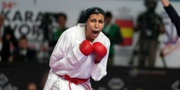 جيانا فاروق تحصد ميدالية جديدة للعرب  فى الكاراتيه
