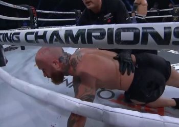 ضربة قاضية مؤلمة من تايلور إلى روجرز فى “Bare Knuckle FC 20”
