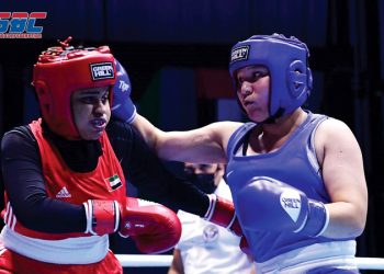 شهد خميس تهدي الإمارات برونزية ثانية فى بطولة أسيا للملاكمة