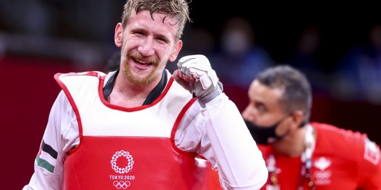 الأردني الشرباتي : هؤلاء وراء فوزي بفضية التايكوندو