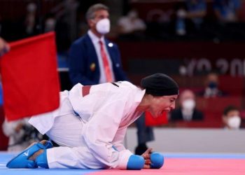 المصرية فريال تحصد ذهبية الكاراتيه بجدارة