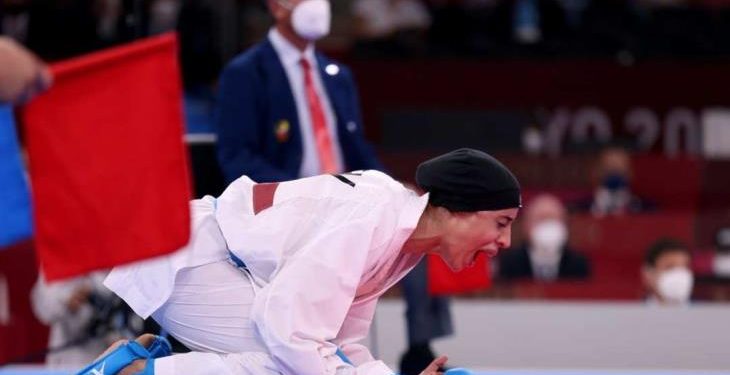 المصرية فريال تحصد ذهبية الكاراتيه بجدارة