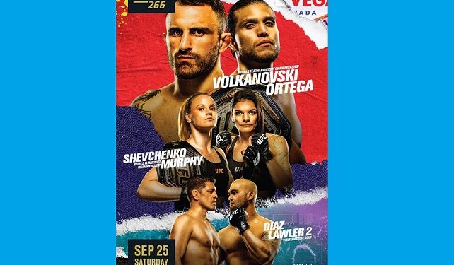 أبرز المنازلات القتالية فى UFC266