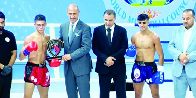 ذهبية للإمارات فى بطولة النخبة الدولية للمواي تاي