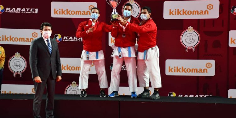 كاراتيه مصر يحصد 15 ميدالية فى الدوري العالمي