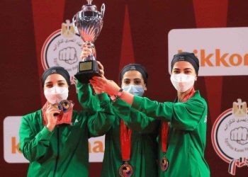 انجاز برونزي لمنتخب سيدات السعودية للكاراتيه