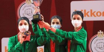 انجاز برونزي لمنتخب سيدات السعودية للكاراتيه