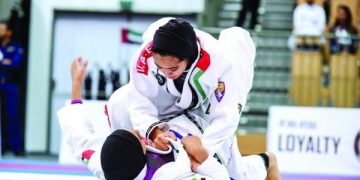 أبطال أسيا للجوجيتسو فى صراع مثير بأبوظبي