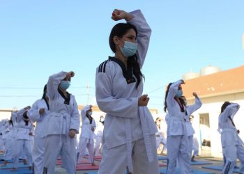التايكوندو تعزز ثقة فتيات الموصل فى النفس