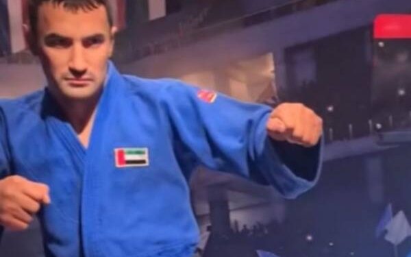 نجم جودو الإمارات ضمن المشاهير بمتحف “مدام توسو”