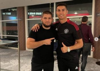 رونالدو يخسر تحديه مع حبيب نورمحمدوف (فيديو)