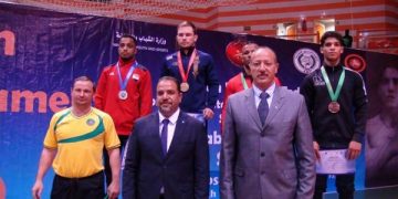مصر تفوز ببطولة إبراهيم مصطفي الدولية للمصارعة .. وروسيا الوصيف
