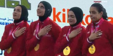 سيدات الكاراتيه المصرى يتوجن بذهبية “الكوميتيه” فى بطولة العالم