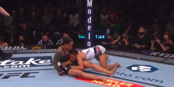 فيديو / الاسطورة النسائية جوليانا بينيا تتغلب على اماندا نونيز فى #UFC269