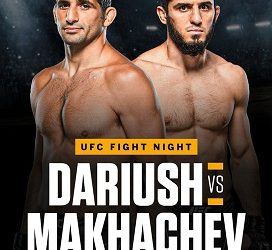 ماخشيف يواجه داريوش في فايت نايت 27 فبراير