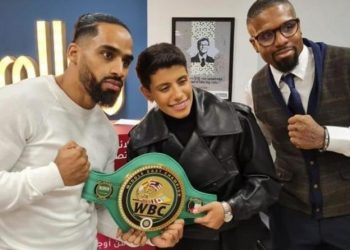الملاكمة السعودية “سارة الشهراني” التي افتخرت بها الأميرة “ريما بنت بندر”