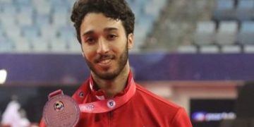 الصاوي يفوز بذهبية فى بطولة الشرطة العربية للكاراتيه
