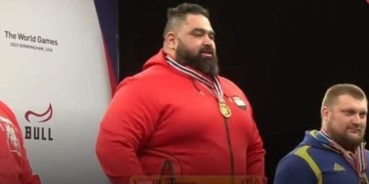 فتلة.. يتوج بلقب أقوى لاعب قوة بدنية فى العالم