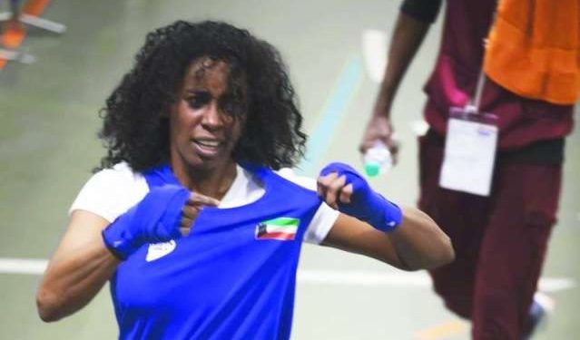 الكويتية نورة المطيري ” ذهبية ” فى بطولة السعودية لملاكمة السيدات