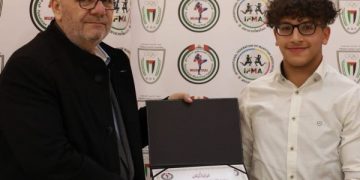 منتخب فلسطين للمواي تاي يحظى بدعم من بنك مصري أردني